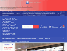 Tablet Screenshot of mountzion.com.sg